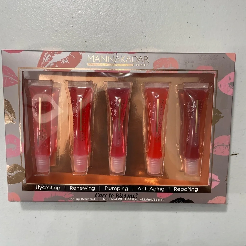 Manna Kadar Lip Balm Collection - Bold Red Hues